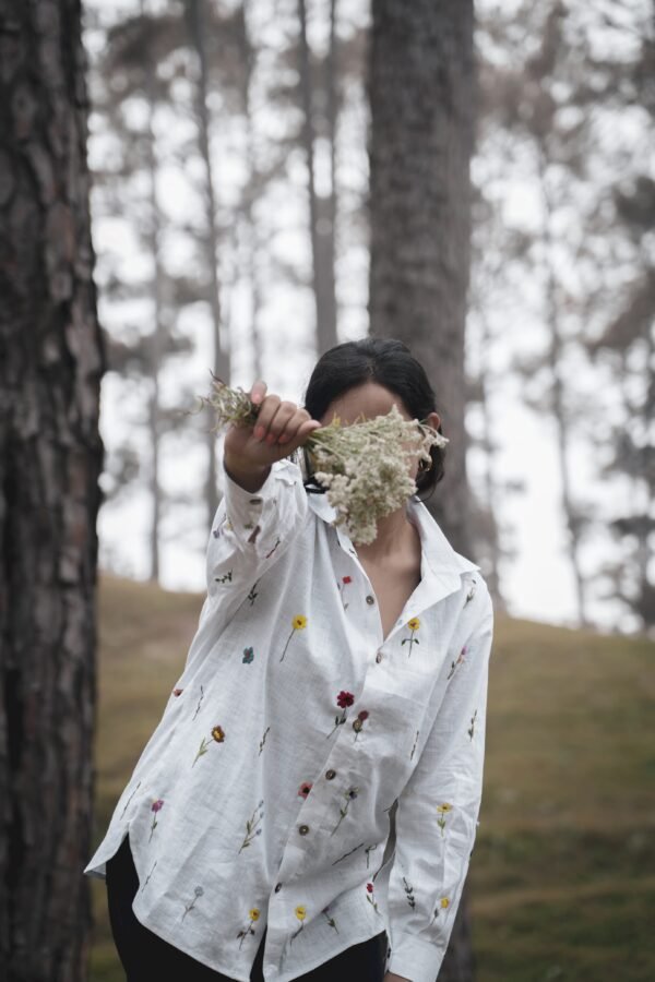 Wildflower White Shirt - Image 5