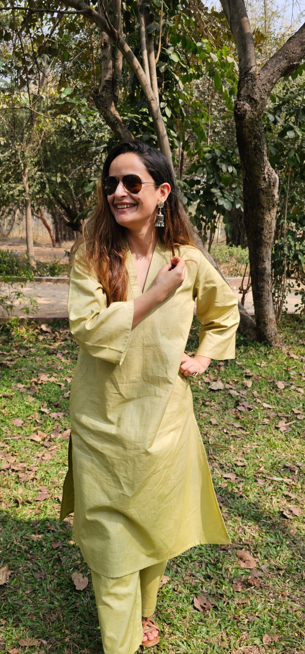 Sage Kurta Set - Image 2